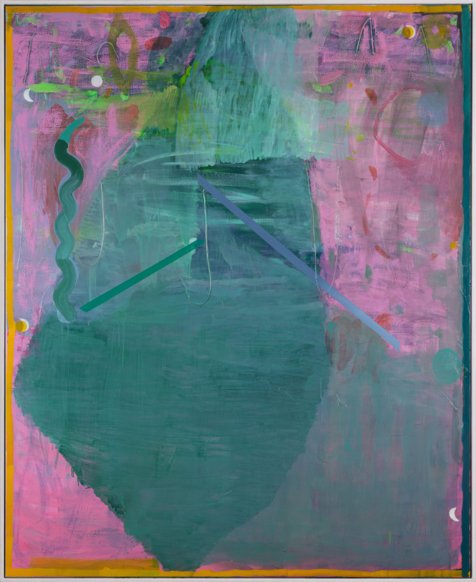 MS_ECG_Snake-in-the-Grass-II_2016_1710-x-1410-cm_oil-and-enamel-on-linen_framed_10000